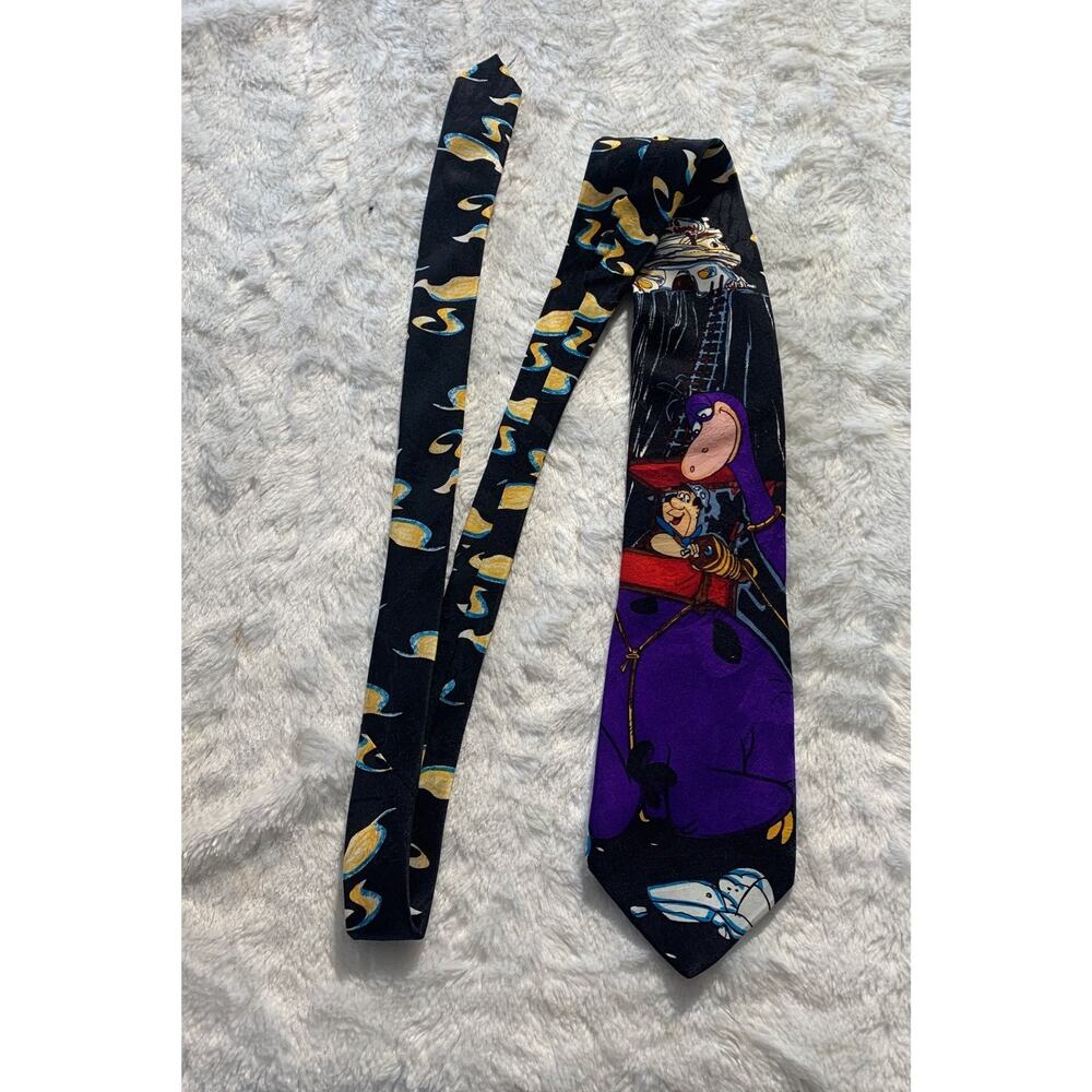 Flinstones hanna barbara tie vintage 1993